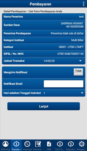 Cek Pembayaran
